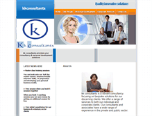 Tablet Screenshot of kkconsultants.com
